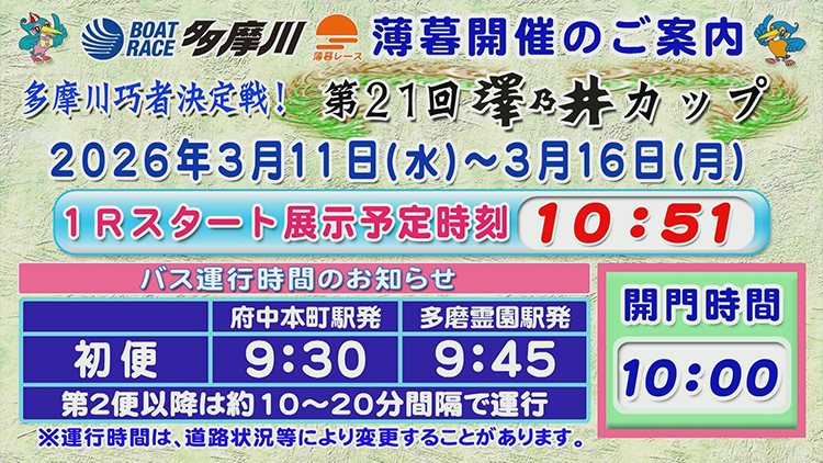 多摩川巧者決定戦!第21回澤乃井カップ