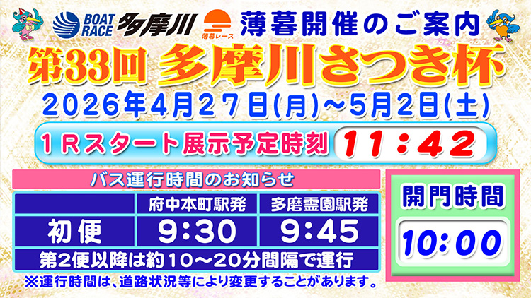 第33回多摩川さつき杯杯